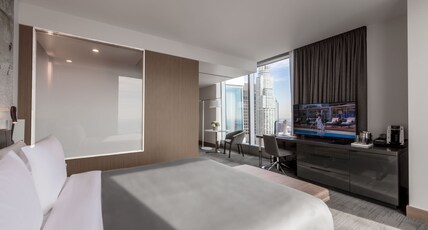 InterContinental Los Angeles Downtown Room Type - 1 King Junior Suite City View InterContinental Los Angeles Downtown Room Type - 1 King Junior Suite City View