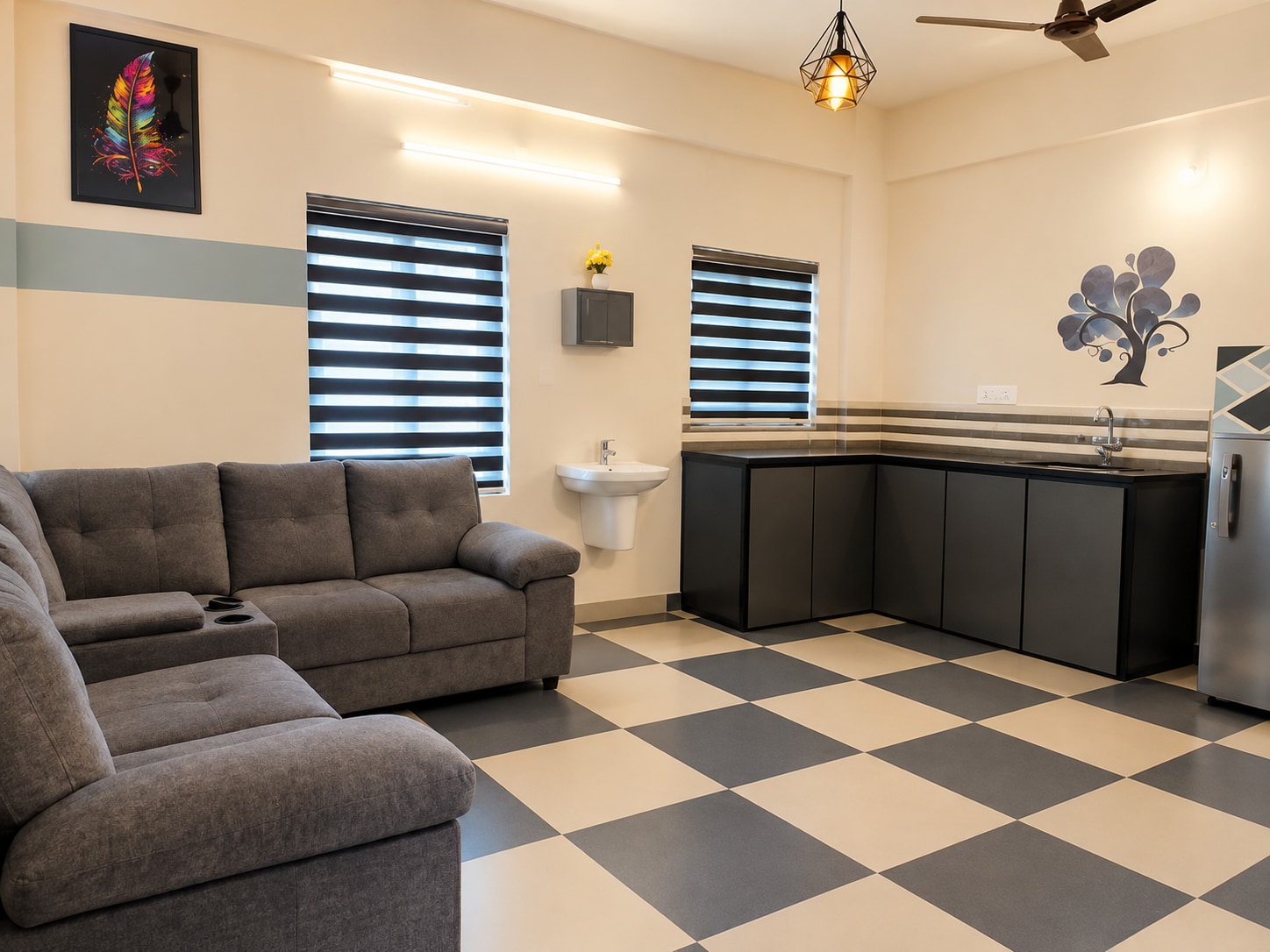 Nilastay 1BHK Apartment Near Technopark - Tap to explore photos