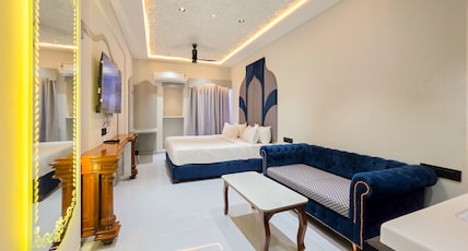 Hotel Nova Bloom Room Type - Luxury Suite with in Room jacuzzi Bath Tub and 55 Inch Android Smart T.V. Hotel Nova Bloom Room Type - Luxury Suite with in Room jacuzzi Bath Tub and 55 Inch Android Smart T.V.