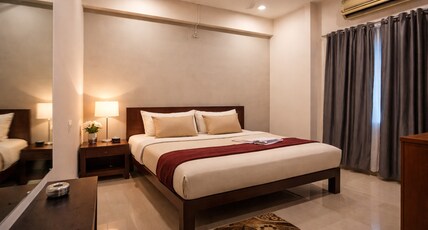 Pather Sathi Farakka Room Type - Deluxe Room with Free Breakfast, Lunch/Dinner Pather Sathi Farakka Room Type - Deluxe Room with Free Breakfast, Lunch/Dinner