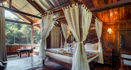 Jalsrushti Luxury Island Resort Room Type - Jalpushpa Riverside Cottage with Private Sitout Area Jalsrushti Luxury Island Resort Room Type - Jalpushpa Riverside Cottage with Private Sitout Area