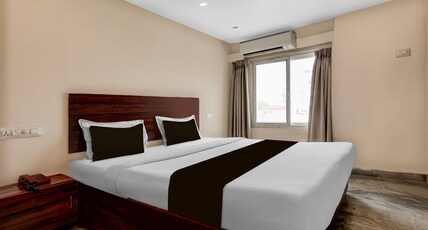 Hotel O Benz Circle Crossway Vijayawada Formerly Akshaya Elite Room Type - Classic