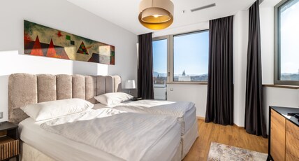 Holiday Inn ZILINA Room Type - 1 King Suite City View Sofa Bed