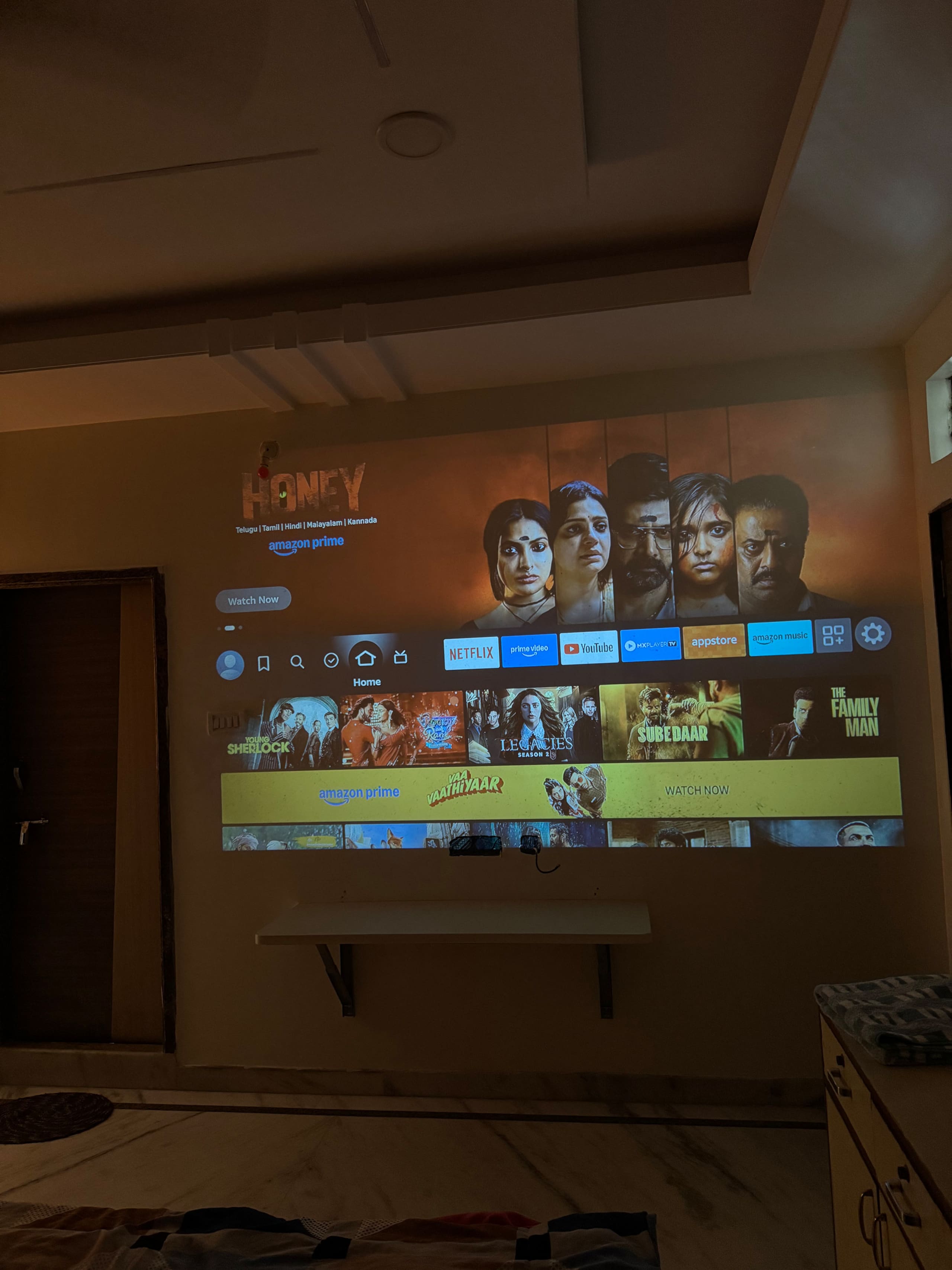 1BHK Spacious Private Projector Couple Frdly - Tap to explore photos