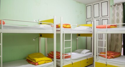 The Desire Hostel Room Type - Mixed Dorm | 1 Bed in 6-Bunk Bed AC Dorm | Shared Attached Bathroom The Desire Hostel Room Type - Mixed Dorm | 1 Bed in 6-Bunk Bed AC Dorm | Shared Attached Bathroom
