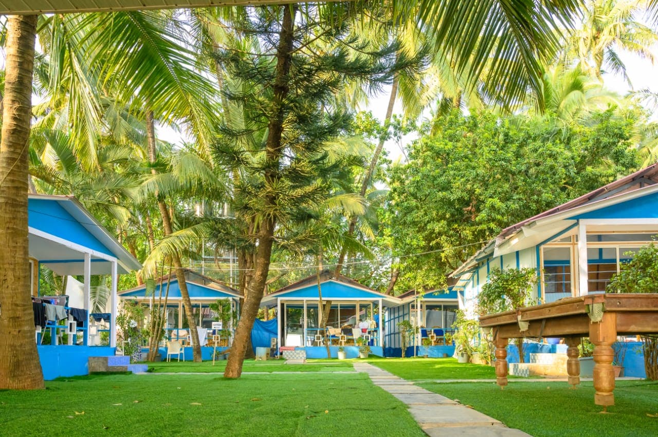 Cafe blue in Palolem - Tap to explore photos