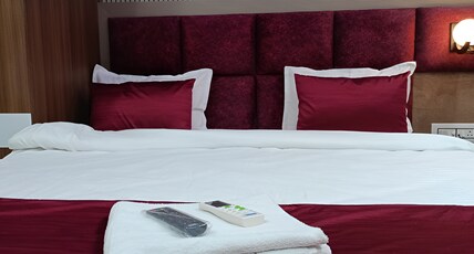 BHAGIRATHI PALACE Room Type - Queen Bed Room with No View