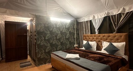 Manali Curve Resort Room Type - Luxury Swiss Tent with Hill View