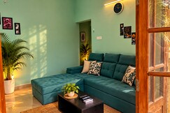 1 Bhk Luxurious Spacious stay nr Benalium Beach Private Parking WiFi