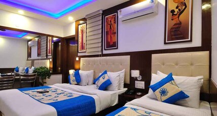 Hotel Nirmal Mahal @ New Delhi Room Type - Deluxe Triple Room with AC Complimentary Wi-Fi