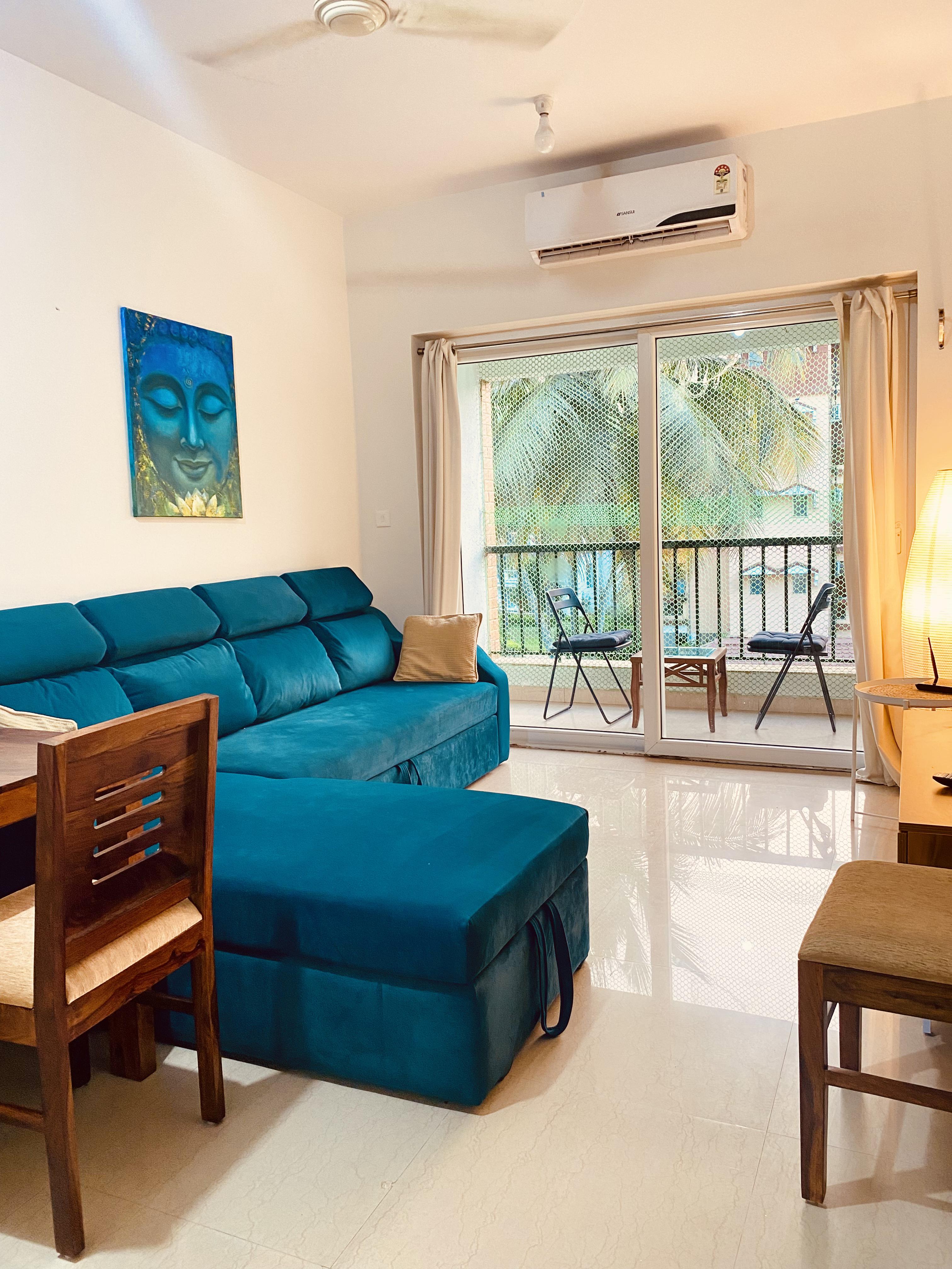 Blue Lagoon 1bhk apartment in Exotic Hermitage - Tap to explore photos