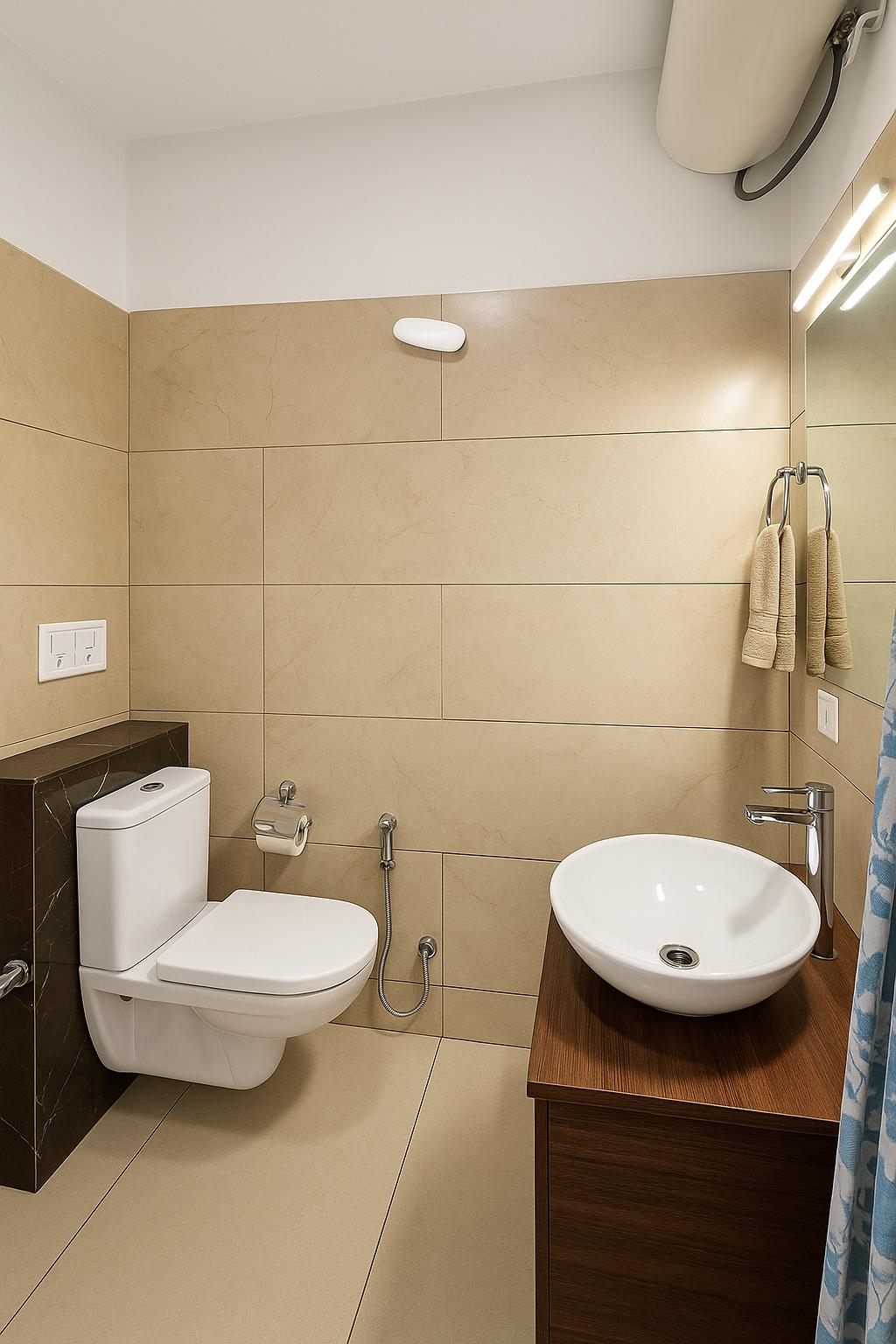 Let'stay 2 BHK Gem in Aerocity - Tap to explore photos