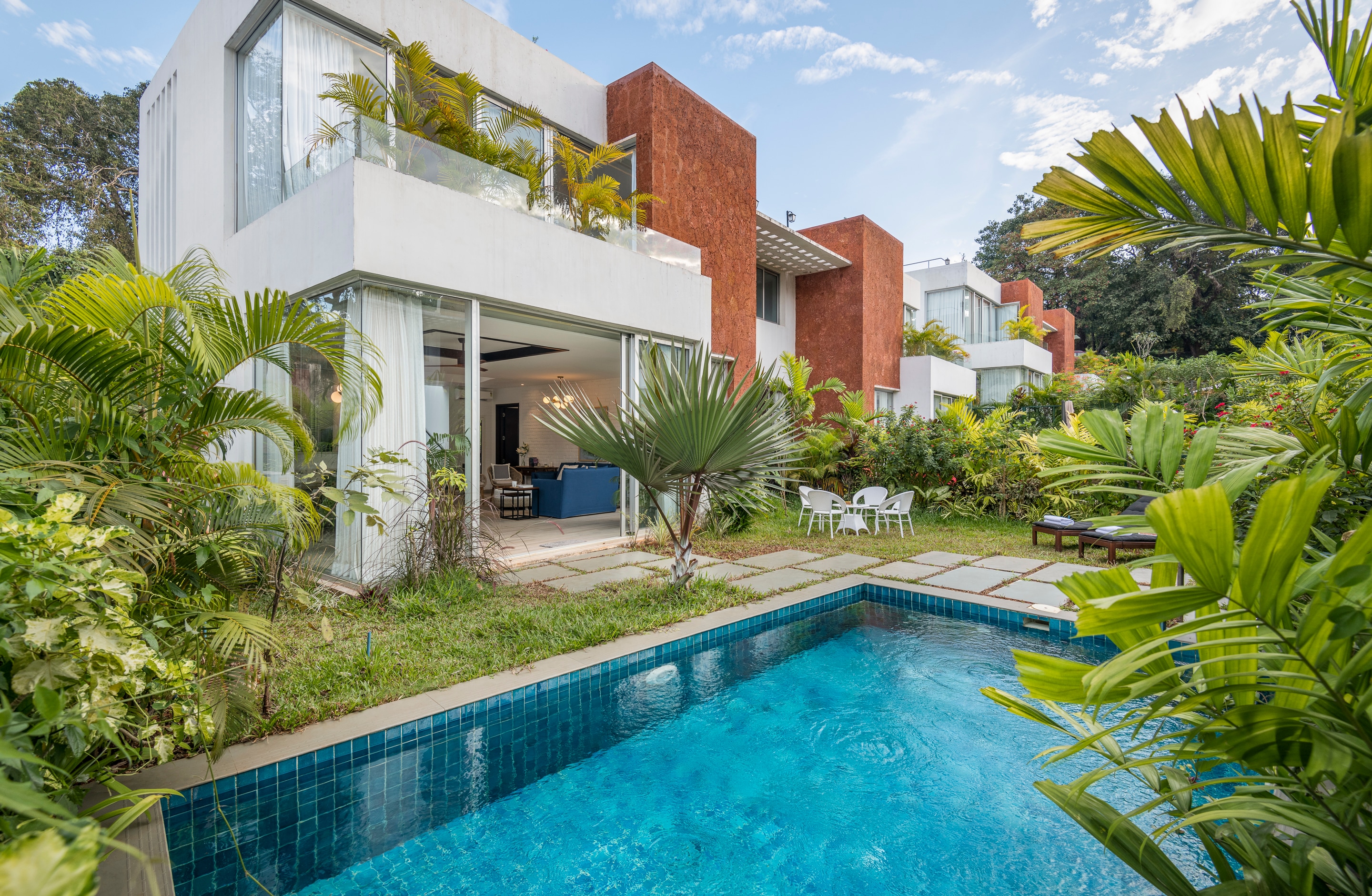La Zamora - 3 BHK Private Pool Villa at Vagator by The Blue Kite (18) - Tap to explore photos