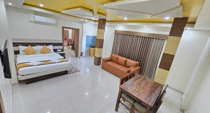 White Dove Luxurious BoutiqueHotel" ( 10 minute drive from new airport terminal) Room Type - FAMILY SUITE