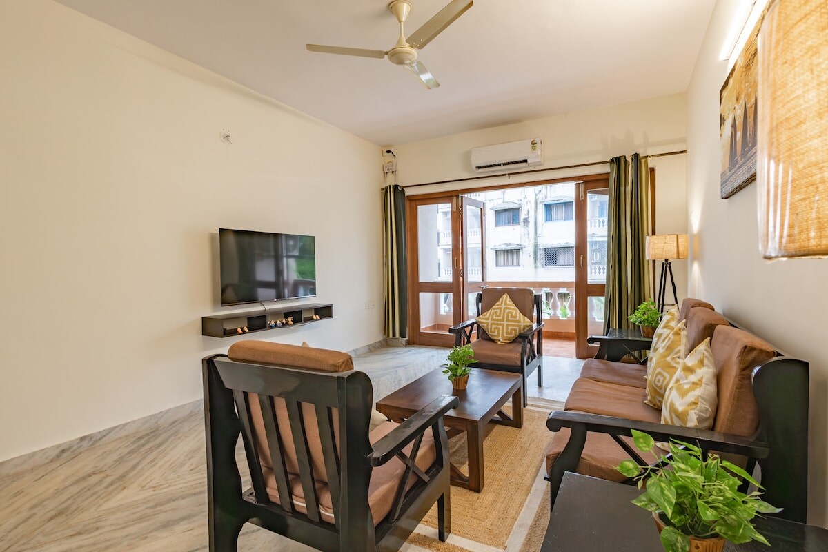 Spacious 2BHK 5 Min Walk To Zalor Beach - Tap to explore photos