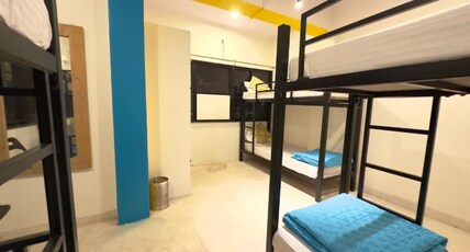 Locomo Hostel  Express - Stay Work Eat Room Type - 6 Bed Female Dorm With Attached Washroom