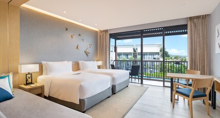 Le Meridien Khao Lak Resort & Spa Room Type - Large Guest room, 2 Twin, Pool view for 2 persons, extra person pays at hotel Le Meridien Khao Lak Resort & Spa Room Type - Large Guest room, 2 Twin, Pool view for 2 persons, extra person pays at hotel