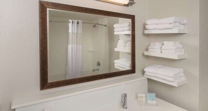 Hampton Inn & Suites by Hilton Braselton Room Type - 2 QNS VINE VW HEAR ACC NS