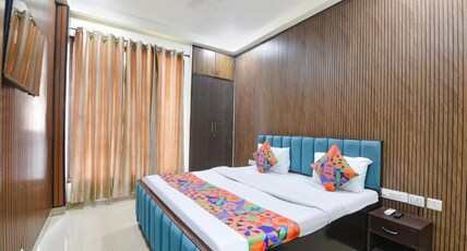 CORPORATE STAYZ Room Type - Deluxe City View Double Bed Room