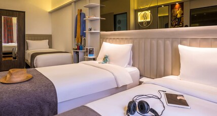 ibis Styles Hotel Westlands Nairobi Room Type - Standard room with 3 single beds ibis Styles Hotel Westlands Nairobi Room Type - Standard room with 3 single beds
