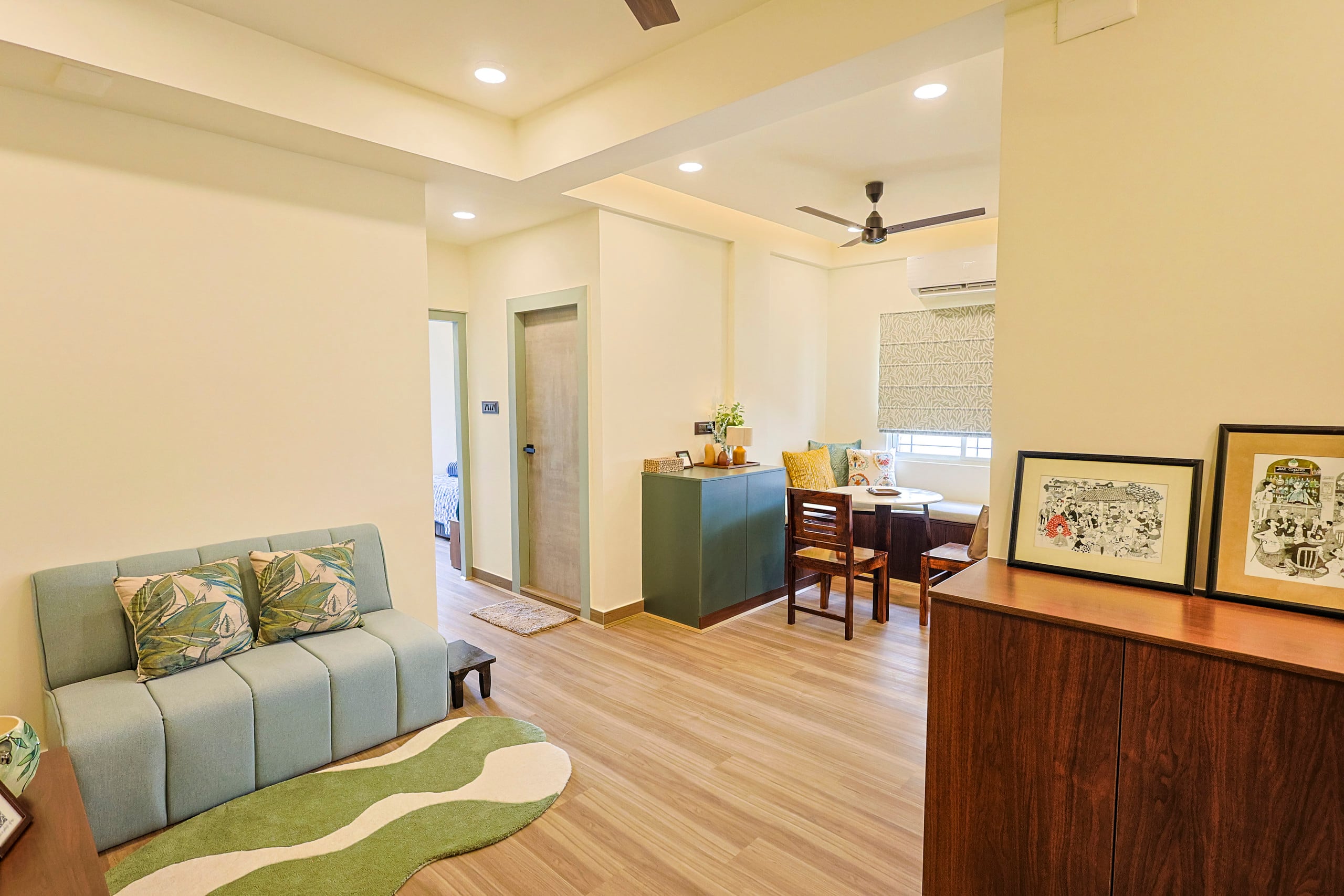 The Loft Modern Designer Apartment in Kolkata - Tap to explore photos