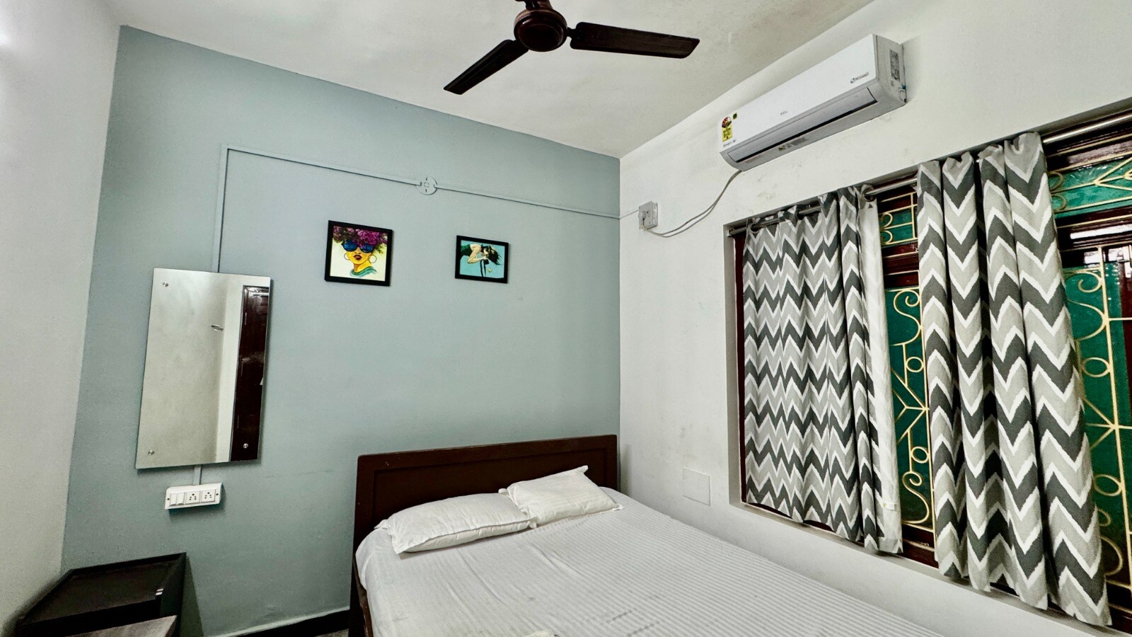 Prakash Residence - white Town - Tap to explore photos