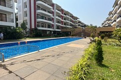 Faodail 25 Pool front 2BHK Baga