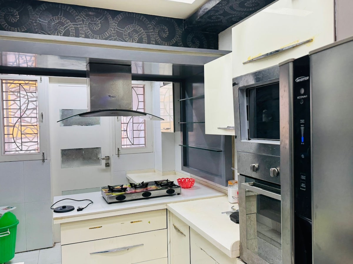 Stylish luxurious 2 BHK with Smart TV Kitchen - Tap to explore photos