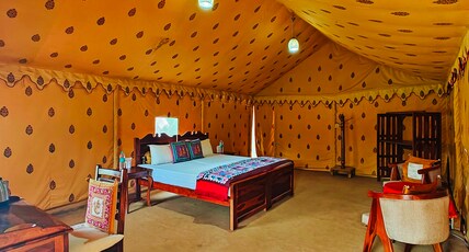 The Ummaid Bagh Resorts Room Type - Lake View Swiss Camp