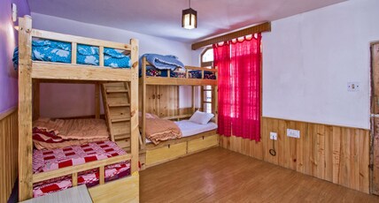 Orchards House - The Hidden Tribe | Hostel Room Type - 1 Bed in 4 Bunk bed Standard Mix Dorm with Attached Shared Bathroom Orchards House - The Hidden Tribe | Hostel Room Type - 1 Bed in 4 Bunk bed Standard Mix Dorm with Attached Shared Bathroom