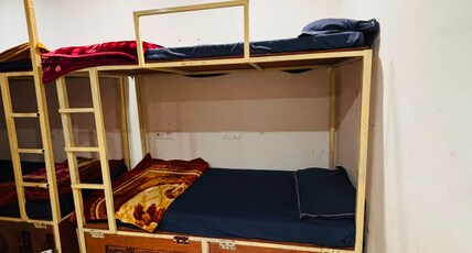 Aangan Guest House Room Type - Single Bed in 7-Bed AC Dormitory room