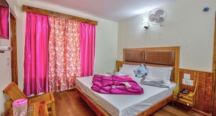 Hotel Diamond, Mall Road Manali. Room Type - Deluxe Room