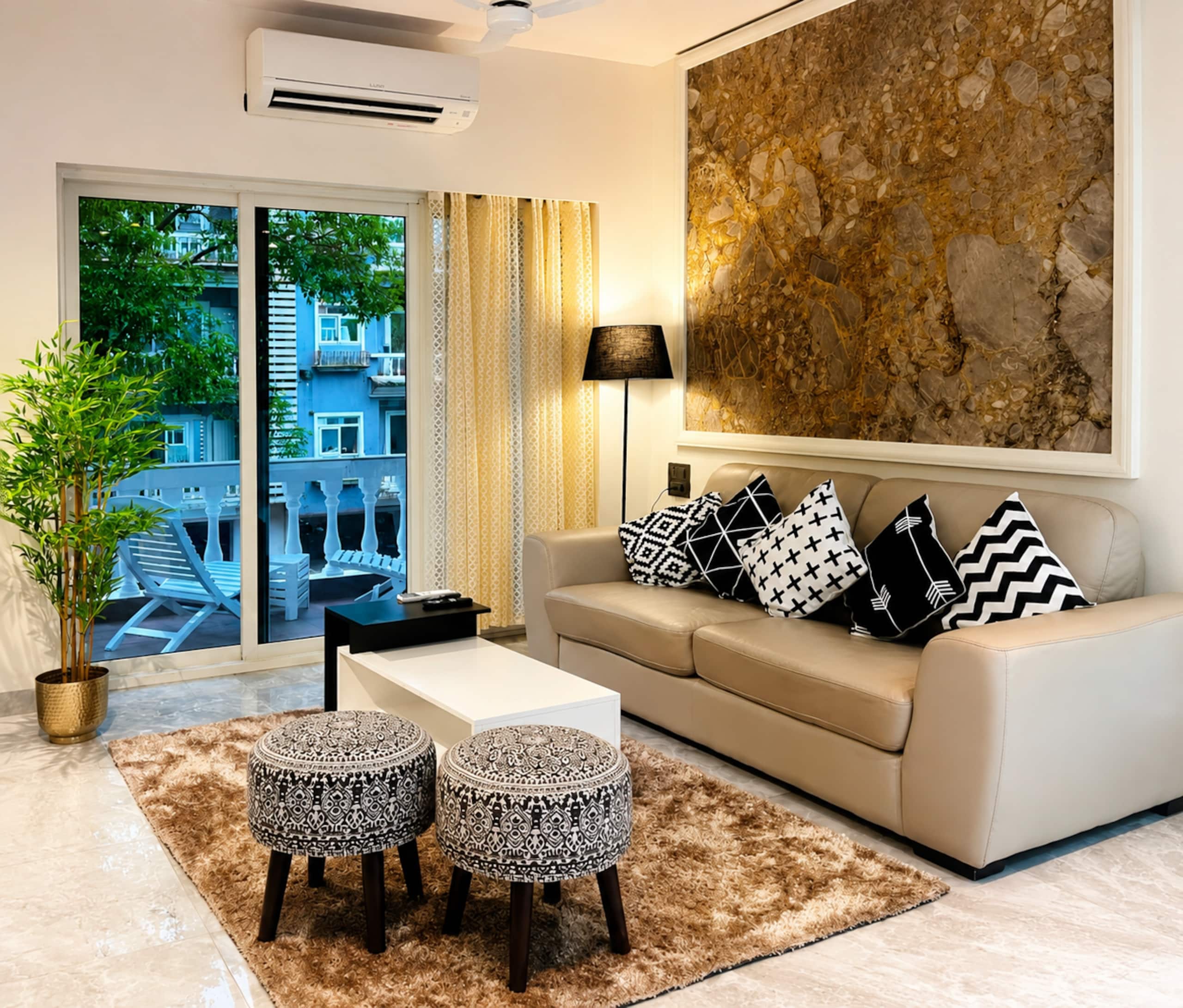 Casa Coco 2 BHK Grand Luxury Apt - Tap to explore photos