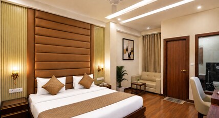 Hotel Armani Elite Near IGI Airport Delh Room Type - Luxury Double with Dining Space Hotel Armani Elite Near IGI Airport Delh Room Type - Luxury Double with Dining Space