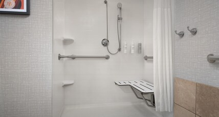 Hampton Inn Pittsburgh Greentree Room Type - 1QN MOB HEAR ACC RI-SHW