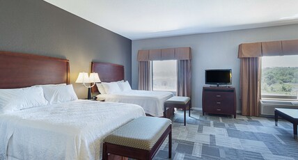 Hampton Inn & Suites Indianapolis/Brownsburg, IN Room Type - 2QNS STUDIO SOFABED NOSMOK