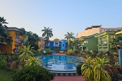 Colva Palm Escape Spacious 2BHK Pool View