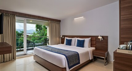 The Fern Sardar Sarovar Resort Ekta Nagar, Series by Marriott Room Type - Hazel, Suite, 1 King, No view, Balcony The Fern Sardar Sarovar Resort Ekta Nagar, Series by Marriott Room Type - Hazel, Suite, 1 King, No view, Balcony