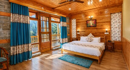 8fold by Larisa, Jibhi Room Type - Deluxe Mountain View Room With Balcony