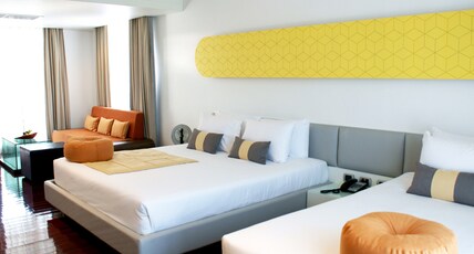 Z THROUGH BY THE ZIGN HOTEL Room Type - Deluxe Twin Room Pool View Z THROUGH BY THE ZIGN HOTEL Room Type - Deluxe Twin Room Pool View