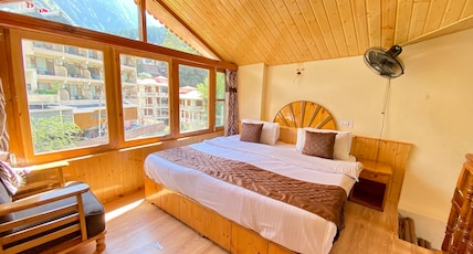 Hotel Purnima Kasol Room Type - Duplex room Balcony with Mountain and River View Hotel Purnima Kasol Room Type - Duplex room Balcony with Mountain and River View