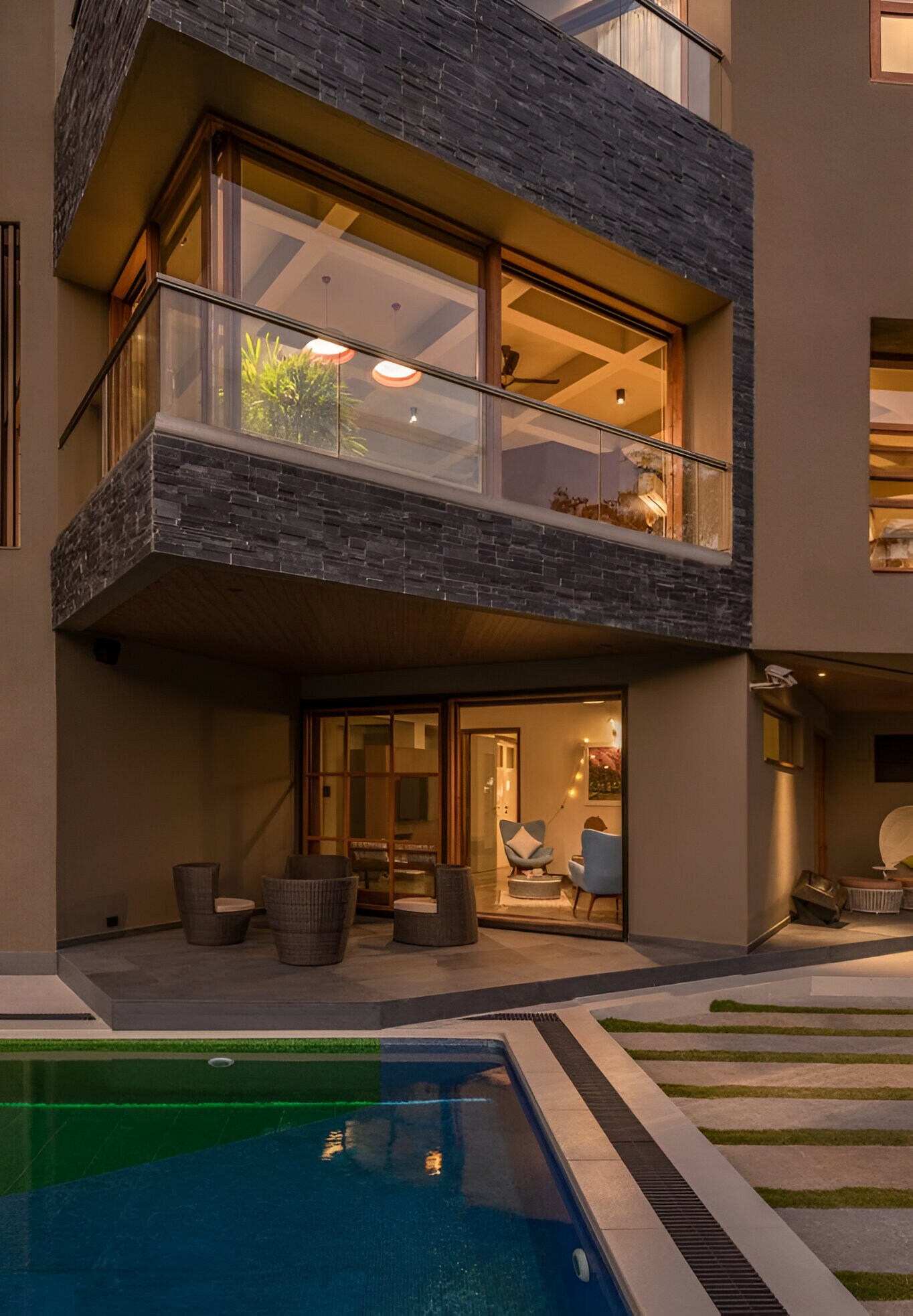Casa 87 By ZenAway - 3 BHK, Pool, Gym, Breakfast - Tap to explore photos