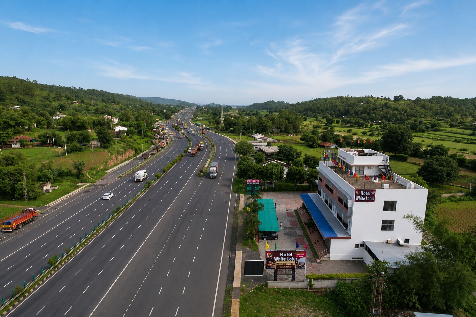 Hotel White Lotus at Ratanpur Border - Tap to explore photos