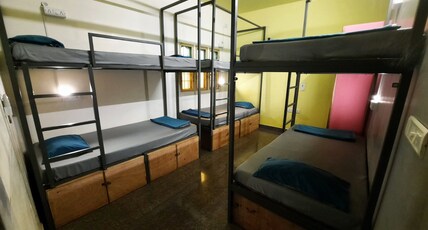 Unearth Hostel Room Type - Y 6 Bed Female Dorm AC