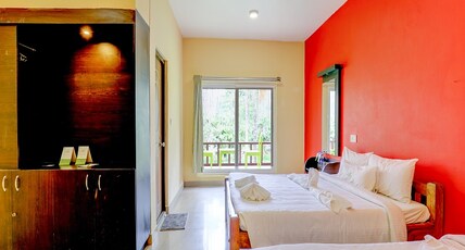 Lazo Areca Resort Room Type - Deluxe AC Room 2 Bedded with Balcony