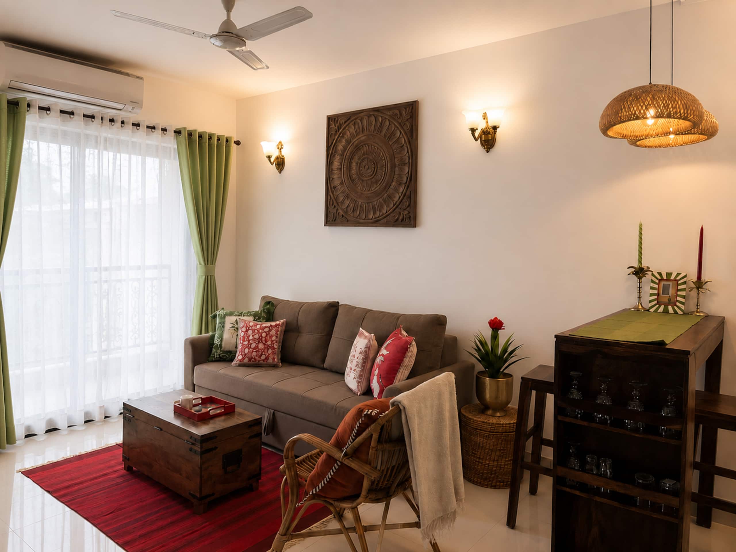 Casa Gambhir 1BHK Shared Pool Assagao Esco Bar - Tap to explore photos