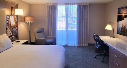 The Riverside Hotel, BW Premier Collection Room Type - Accessible - 1 King, Mobility Accessible, Roll In Shower, Non-Smoking, Full Breakfast