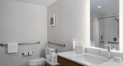Hampton Inn & Suites Dallas-Arlington North-Entertainment District Room Type - 2QN MOB HEAR ACC RI-SHW NS