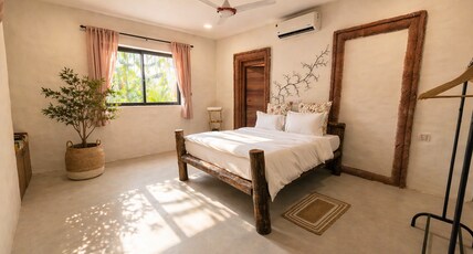 The Isanya Estate Resorts & Spa Room Type - Luxury Pool view with open to sky Bathroom