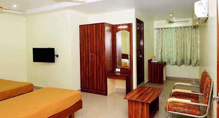 Hotel Pancharathna International  Moodbidire   Room Type - Mini Suite 3 Bedded